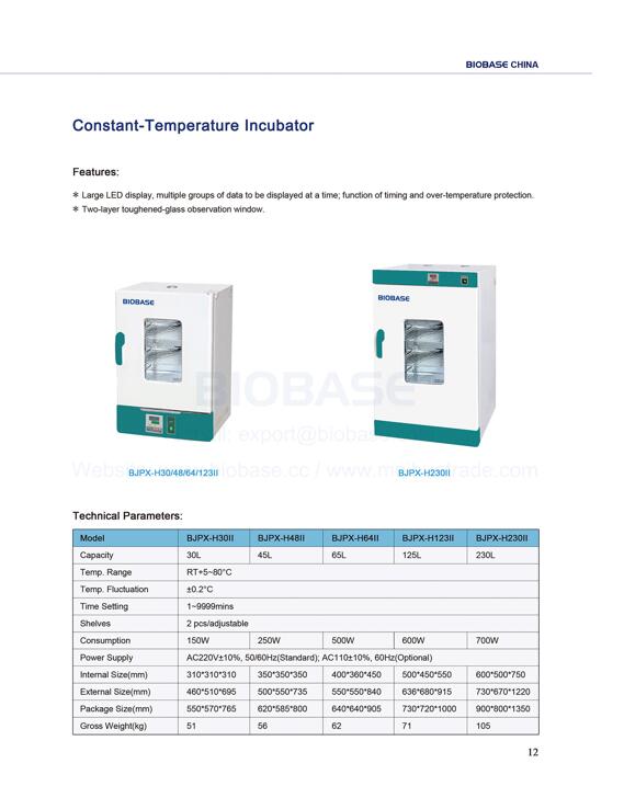 12-Constant-Temperature Incubator