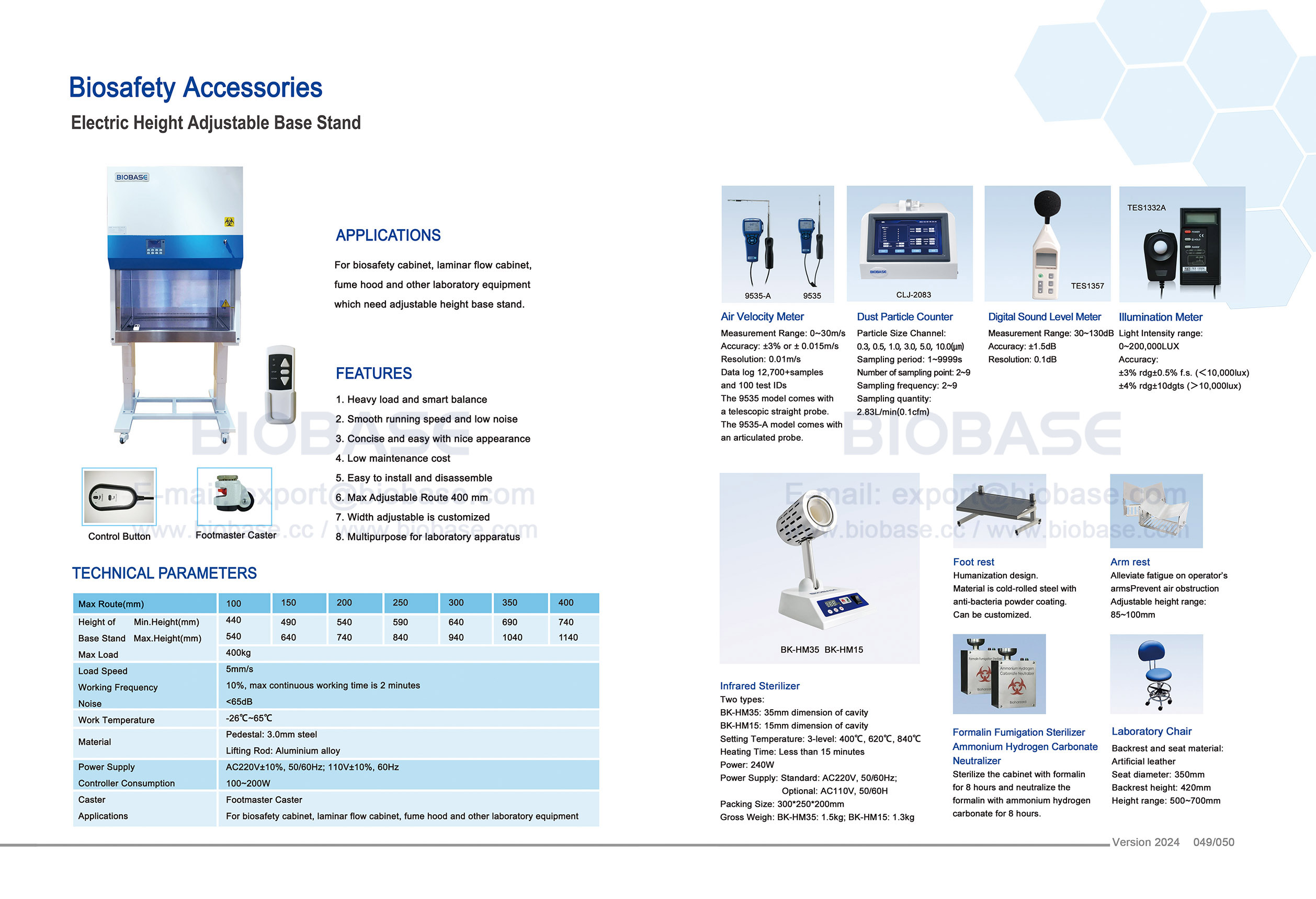 49-50 Biosafety Accessories