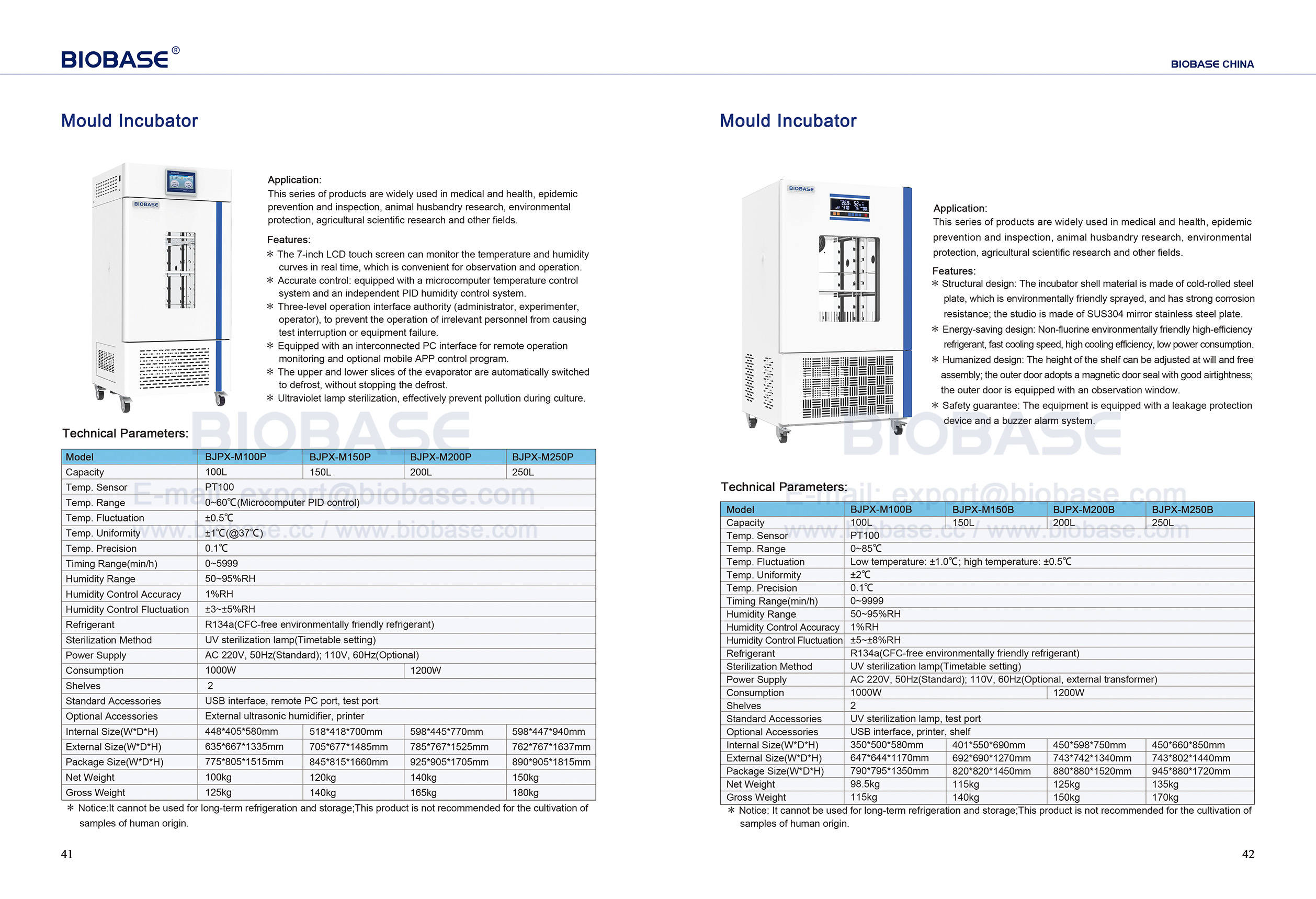 41-42 Mould Incubator
