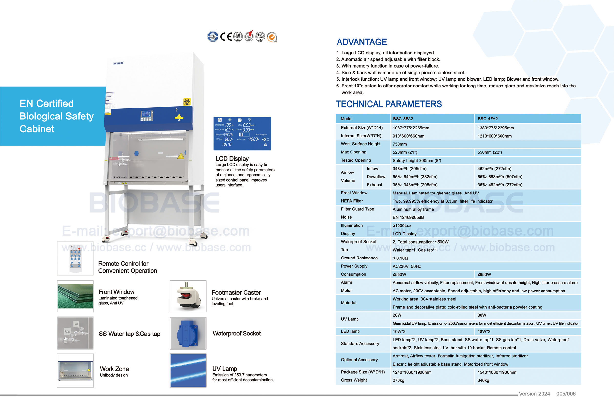 05-06 EN Certified Biological Safety Cabinet