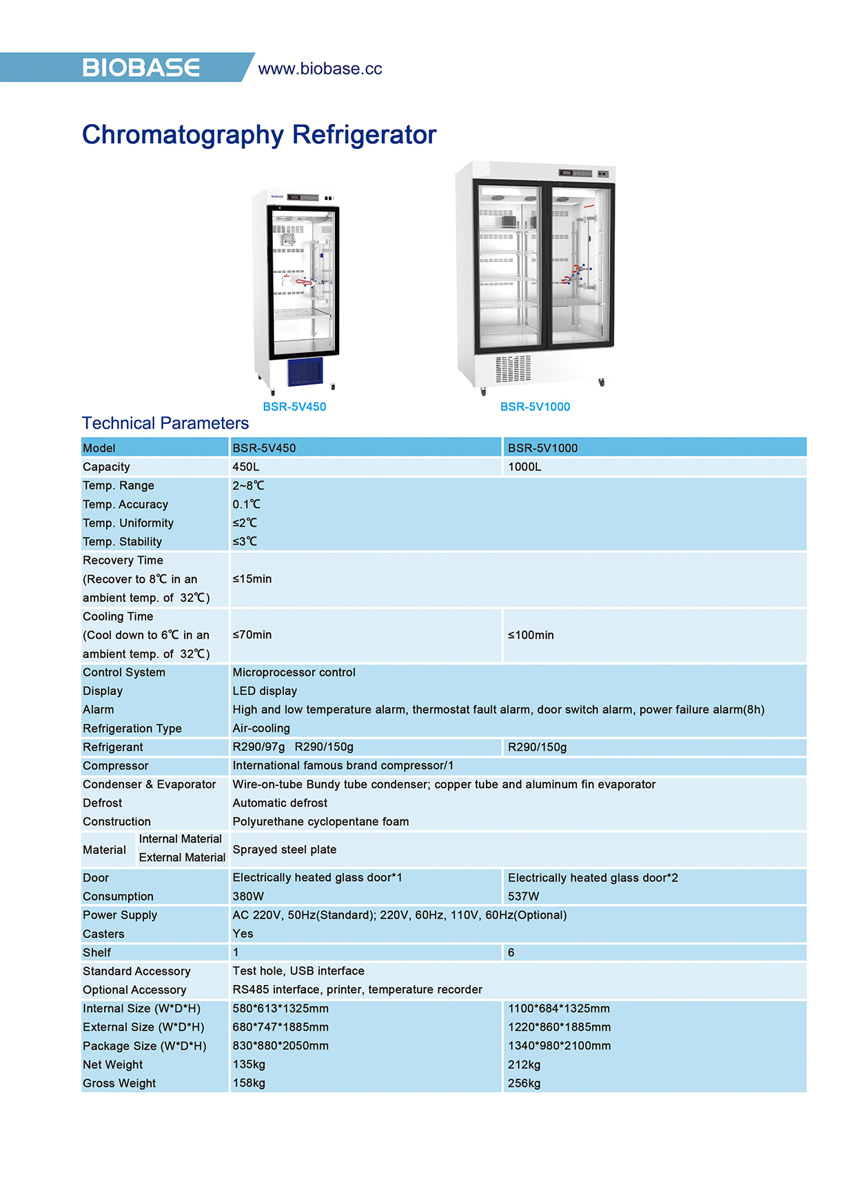 Chromatography Refrigerator