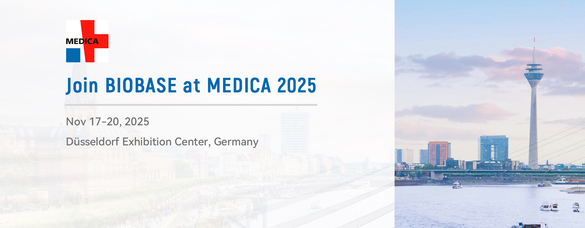 BIOBASE invites you to meet at MEDICA 2025