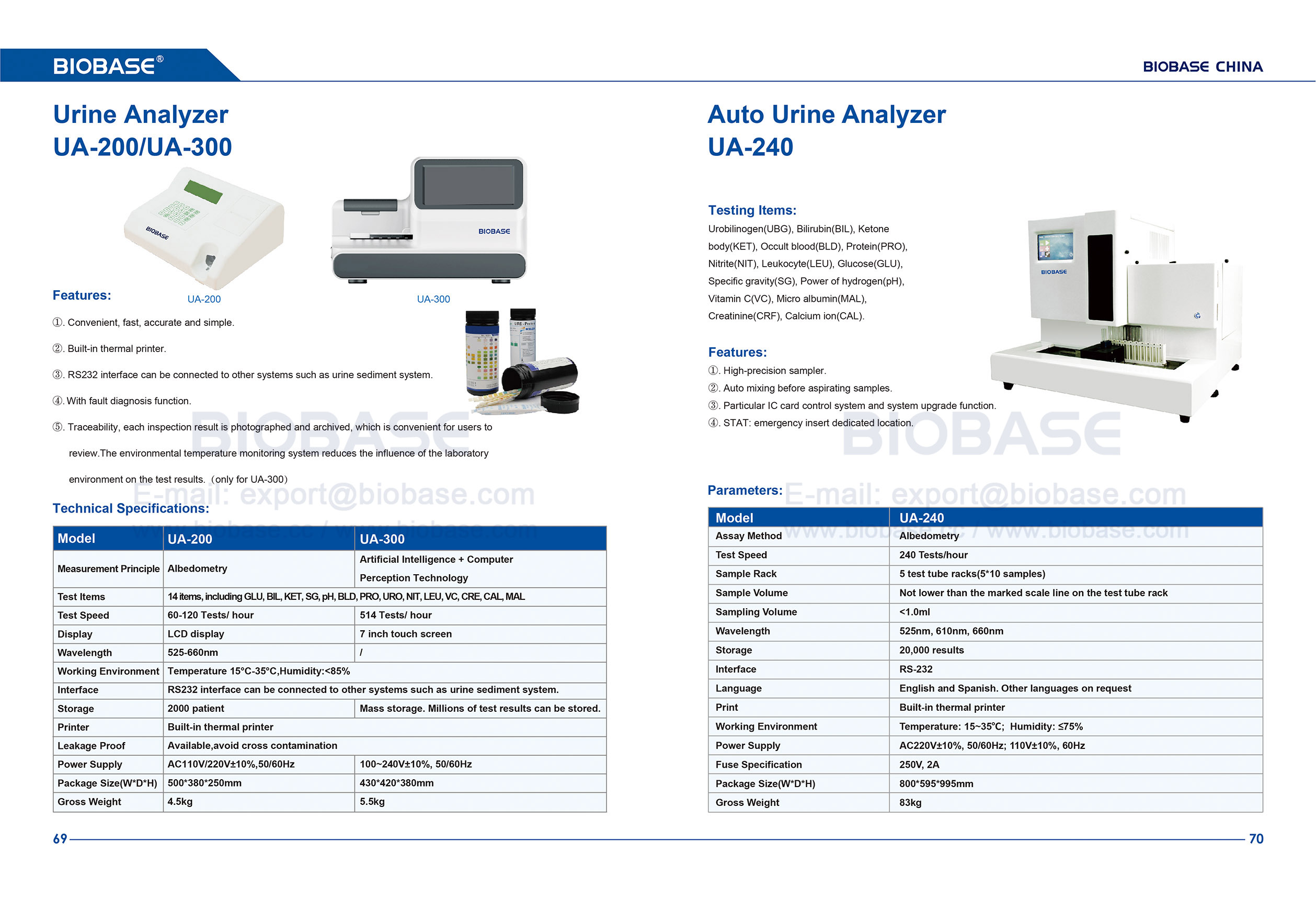 Urinary Sediment Analysis System US-120 - Buy BIOBASE