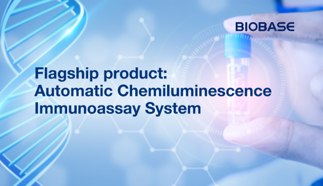 Flagship product: Automatic Chemiluminescence Immunoassay System