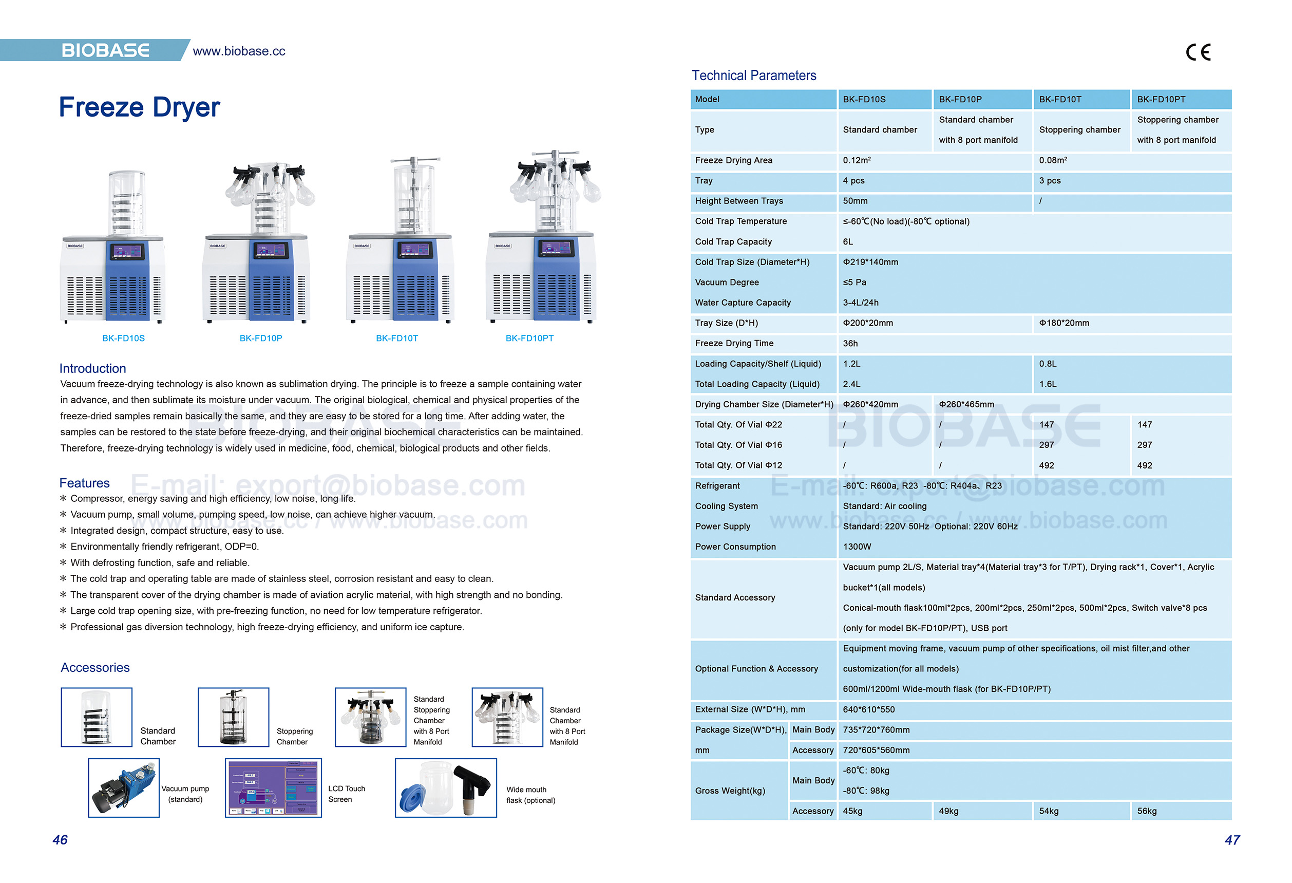 46-47 Freeze Dryer