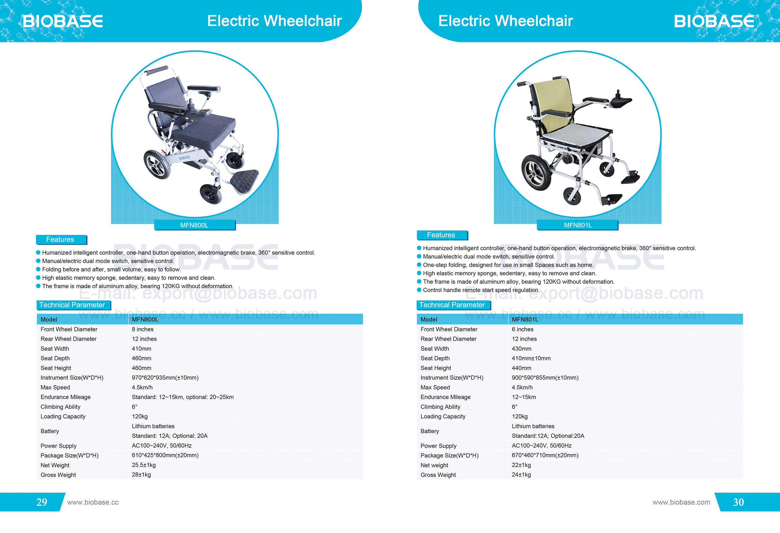 29-30 Electric Wheelchair