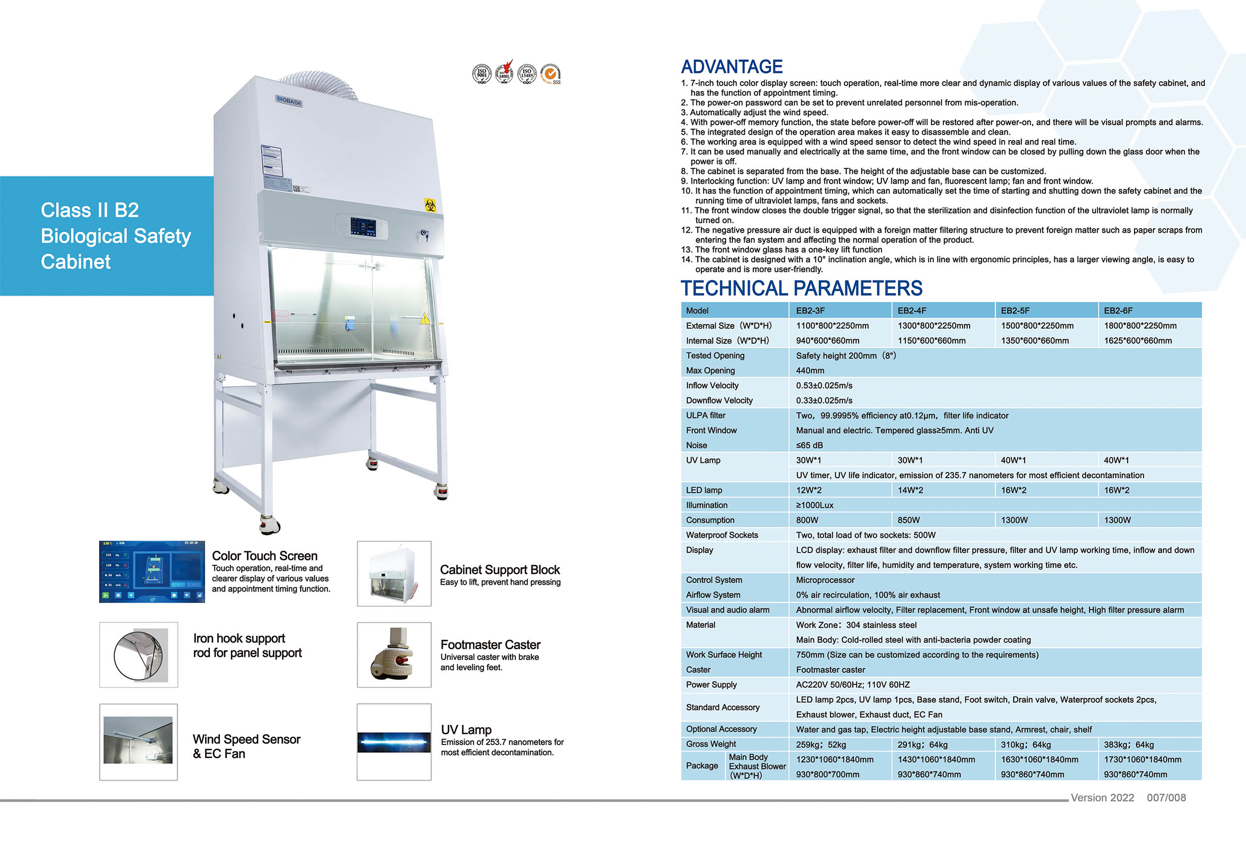 Class Ii B2 Biological Safety Cabinet