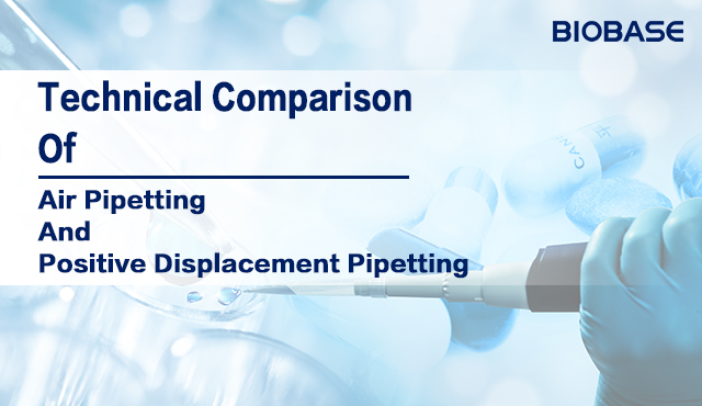 Technical comparison of air pipetting and positive displacement pipetting