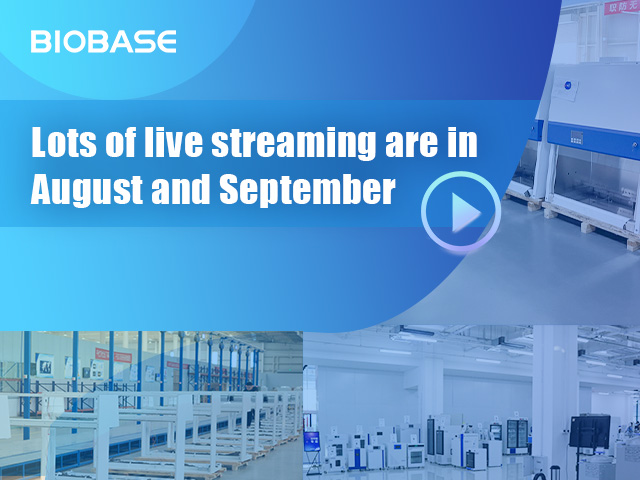 Lots of live streaming are in August and September
