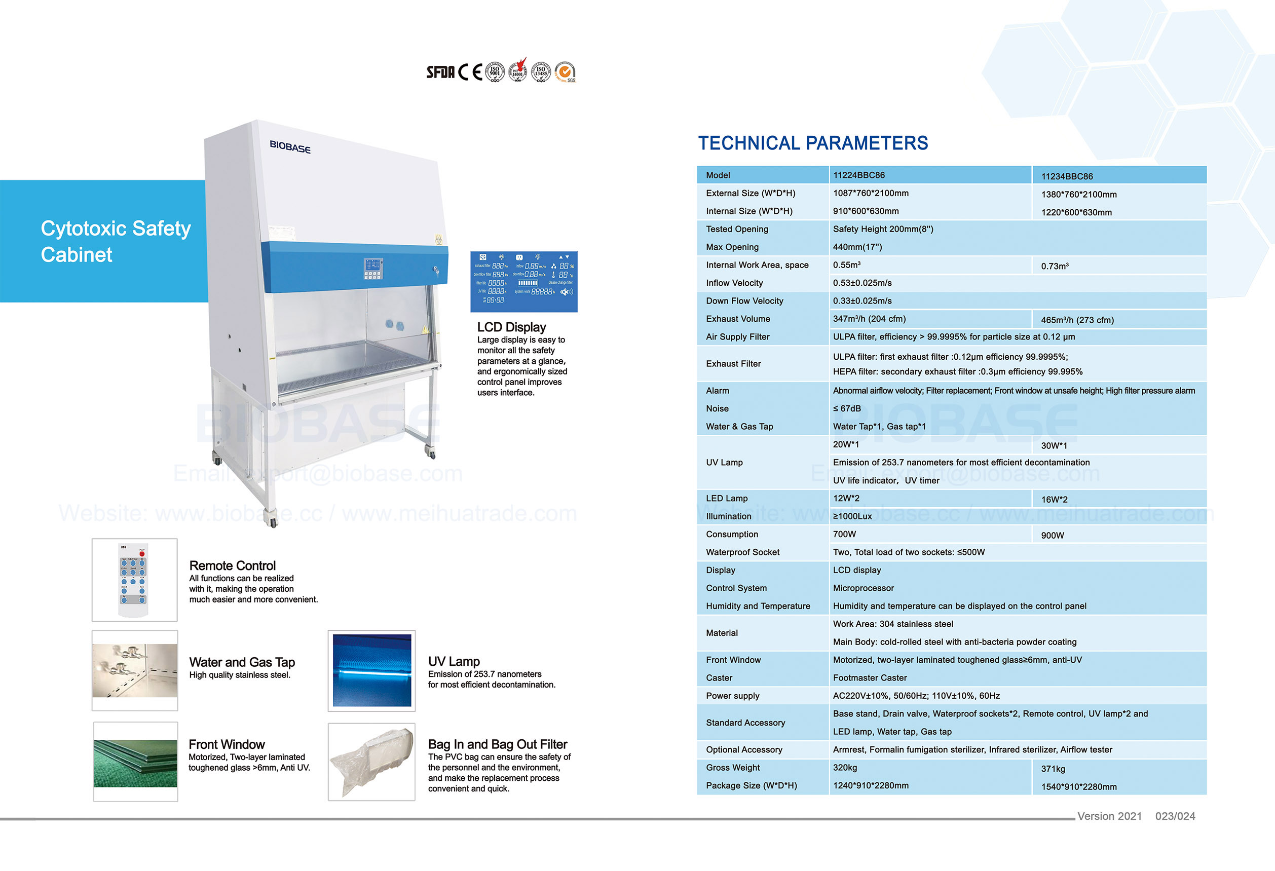 23-24 Cytotoxic Safety Cabinet