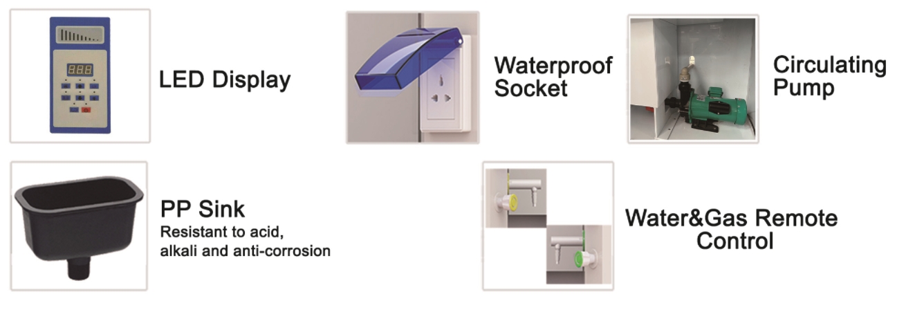 PP Spray Fume Hood