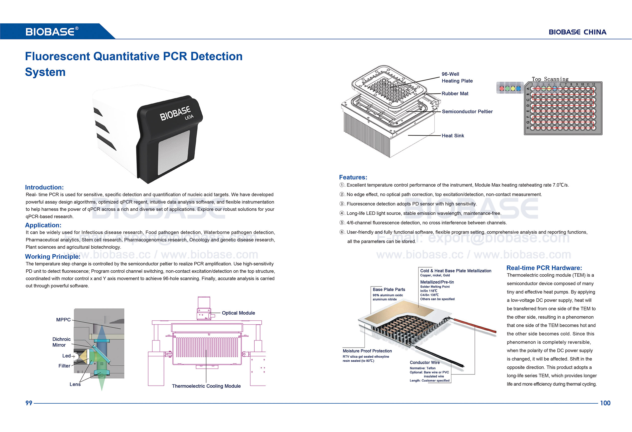 99-100 Fluorescent Quantitative Detection System
