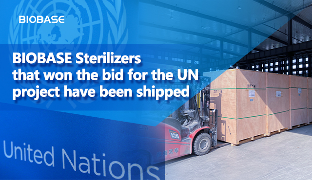 BIOBASE Sterilizers that won the bid for the UN project have been shipped