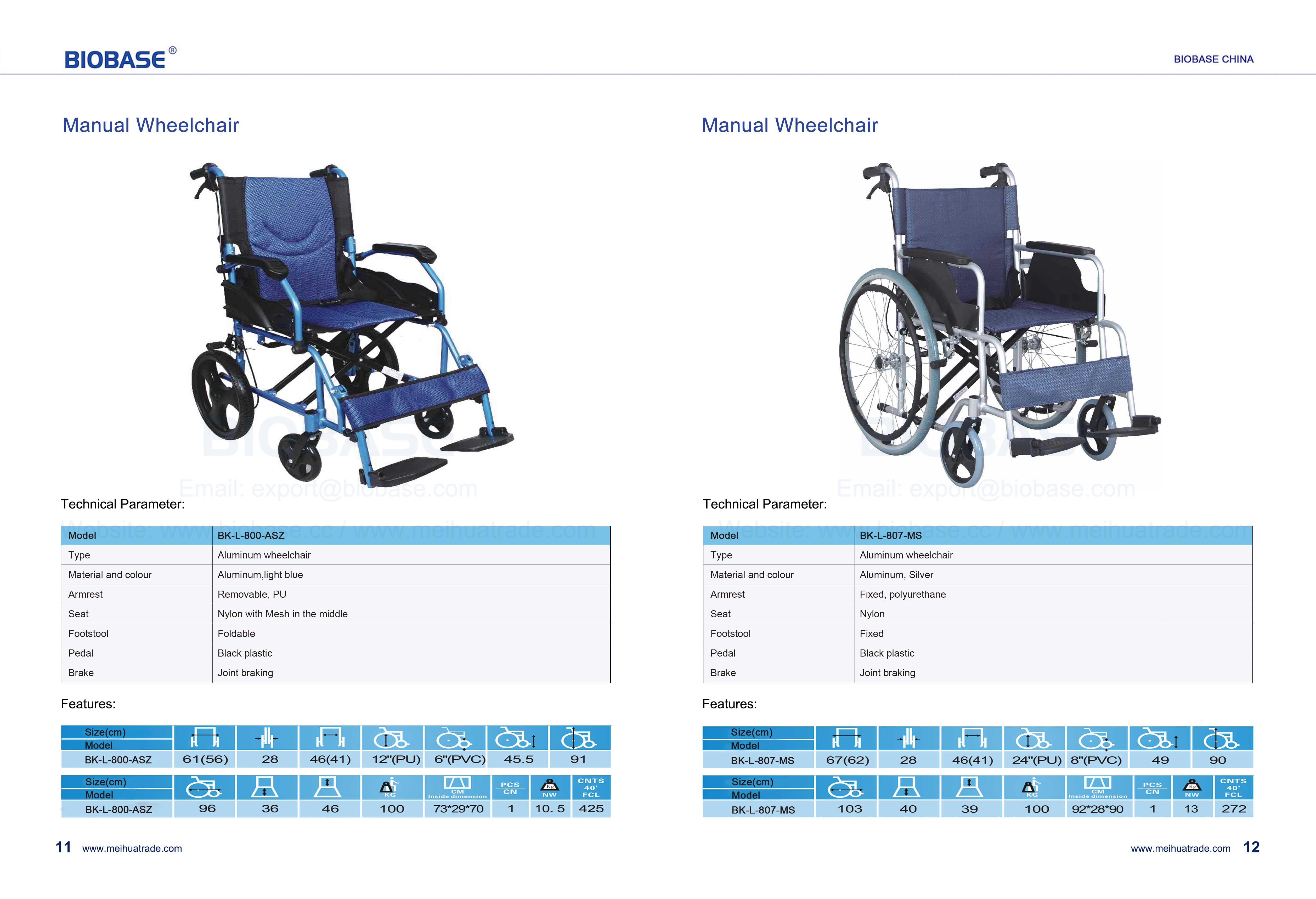 Manual Wheelchair - Buy BIOBASE