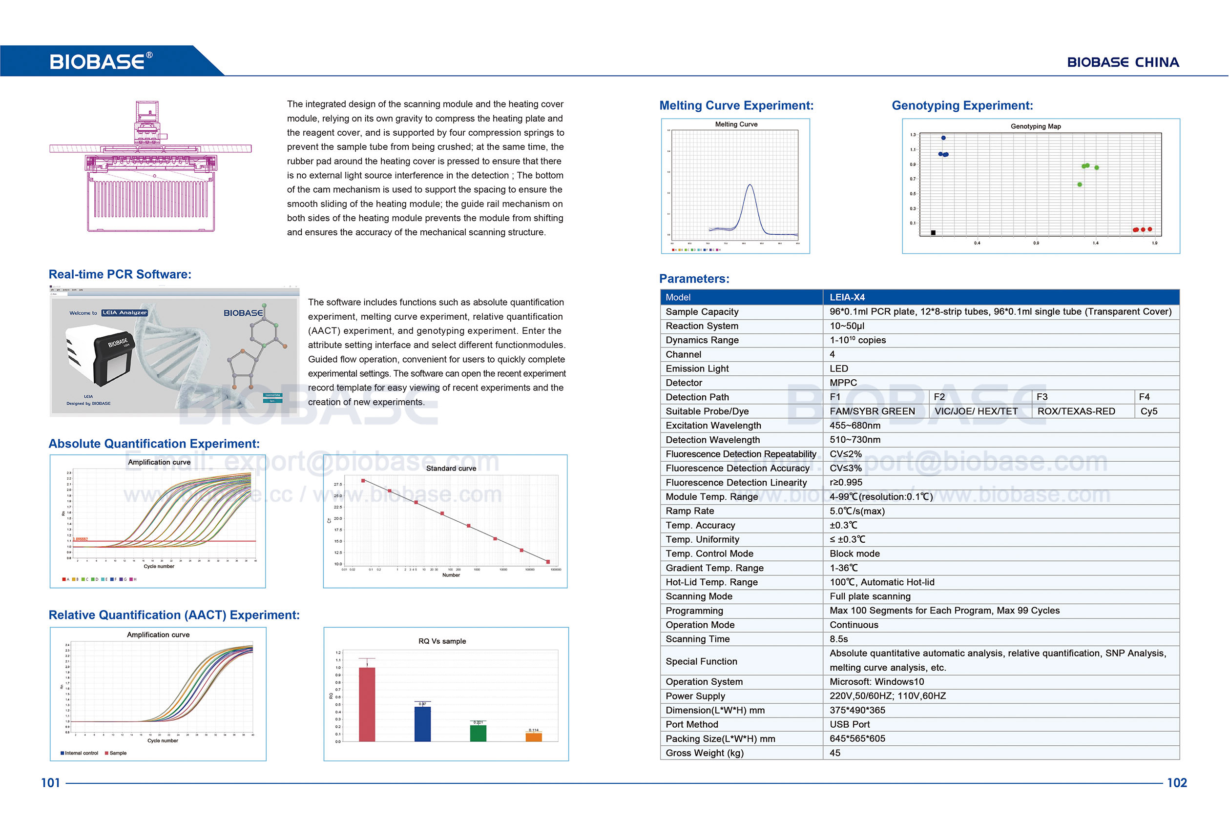 101-102 Fluorescent Quantitative Detection System