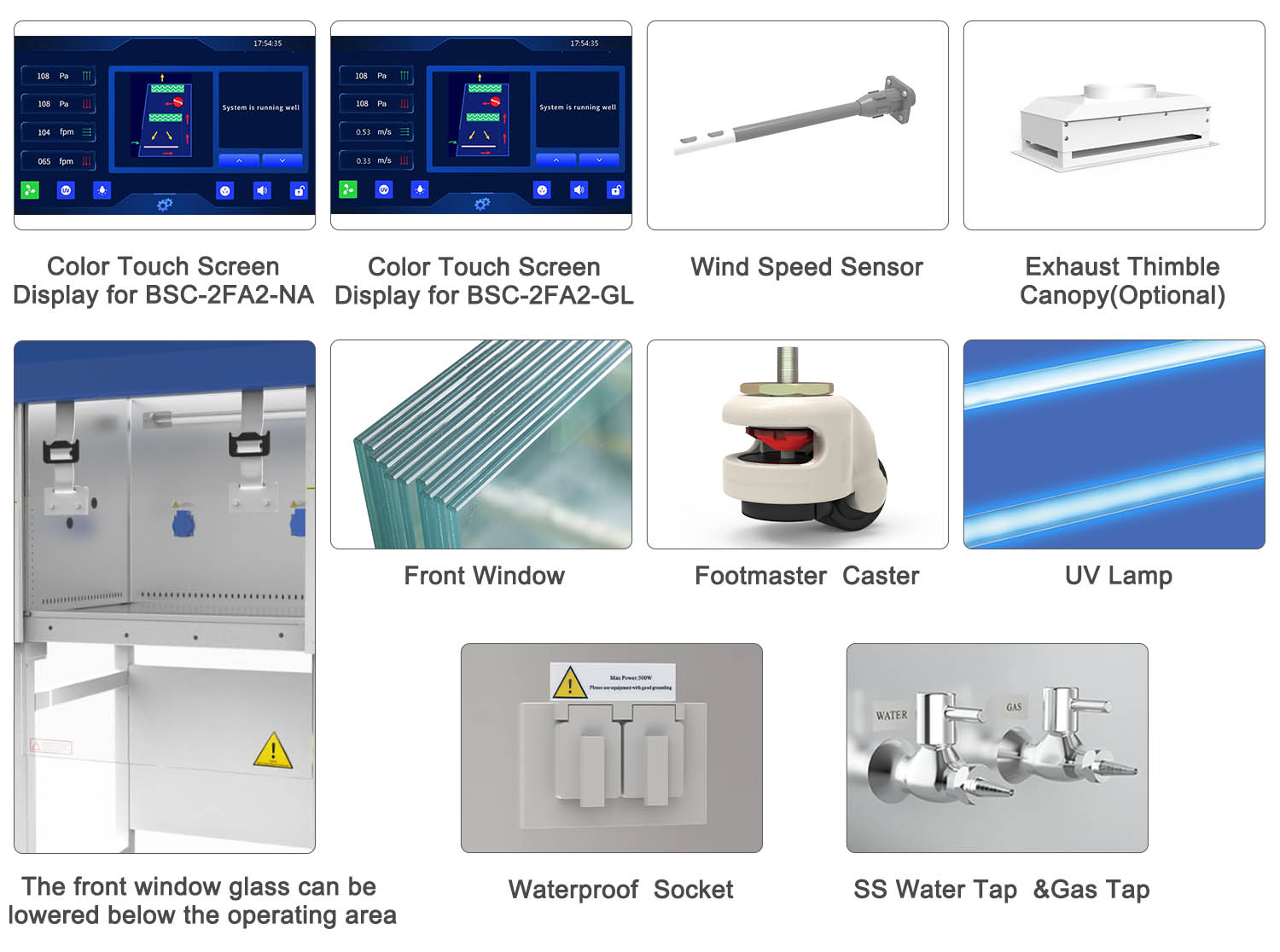 07-08 NSF Certified Class II A2 Biological Safety Cabinet