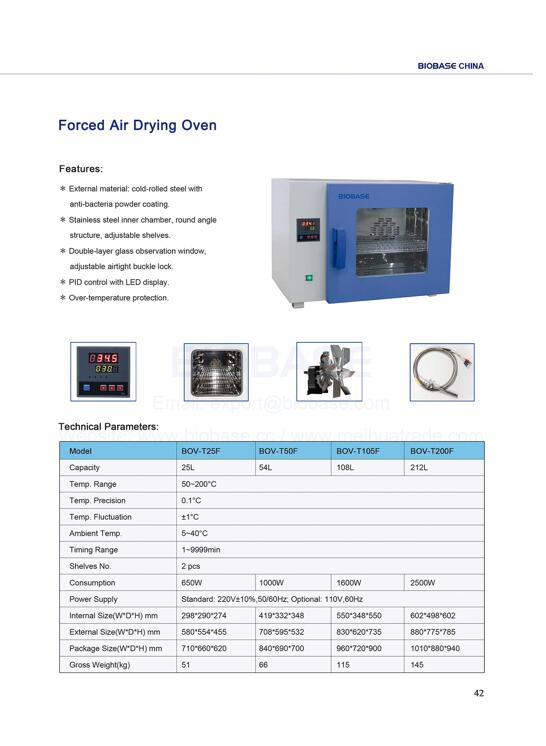 42-Forced Air Drying Oven