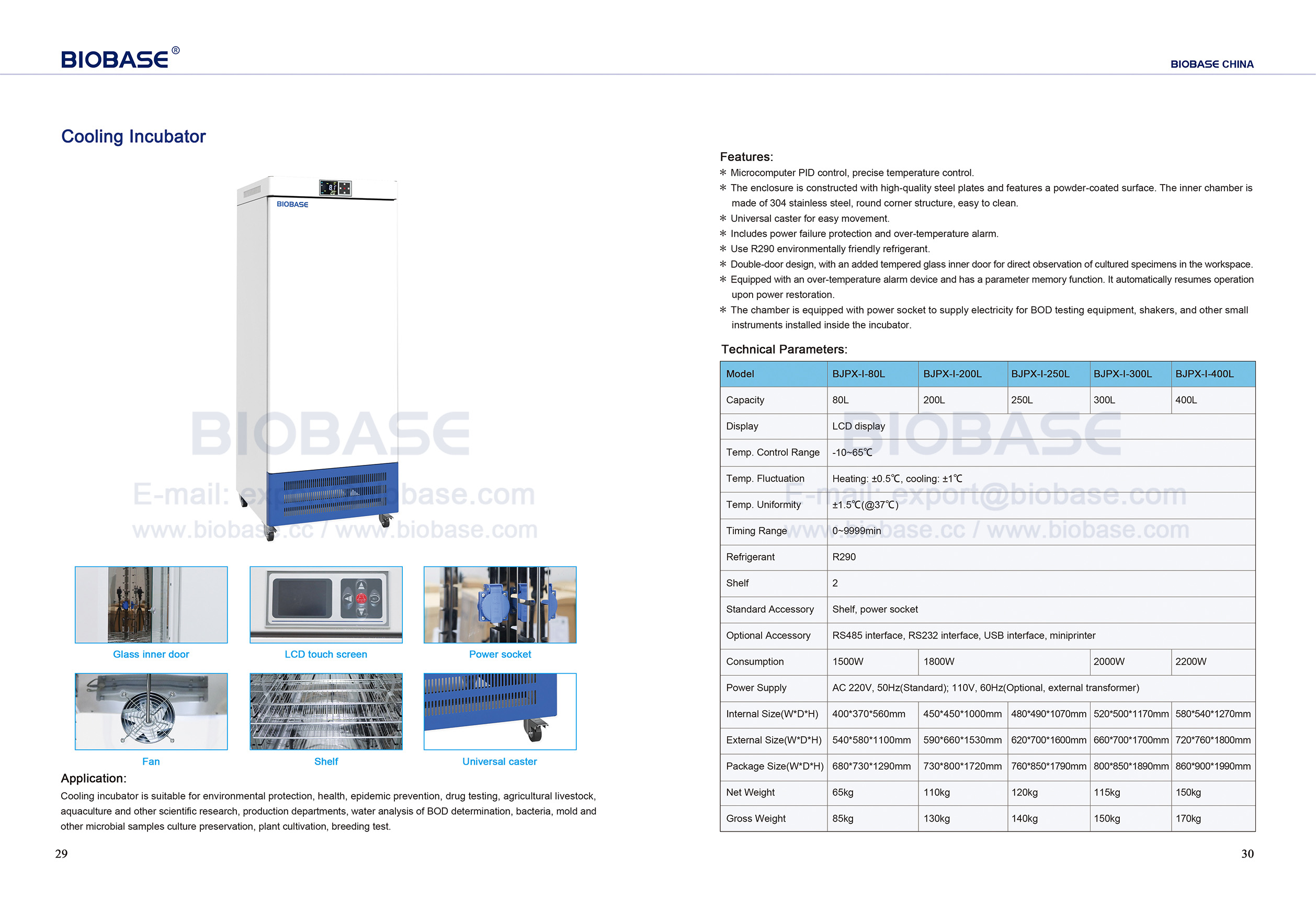 29-30 Cooling Incubator