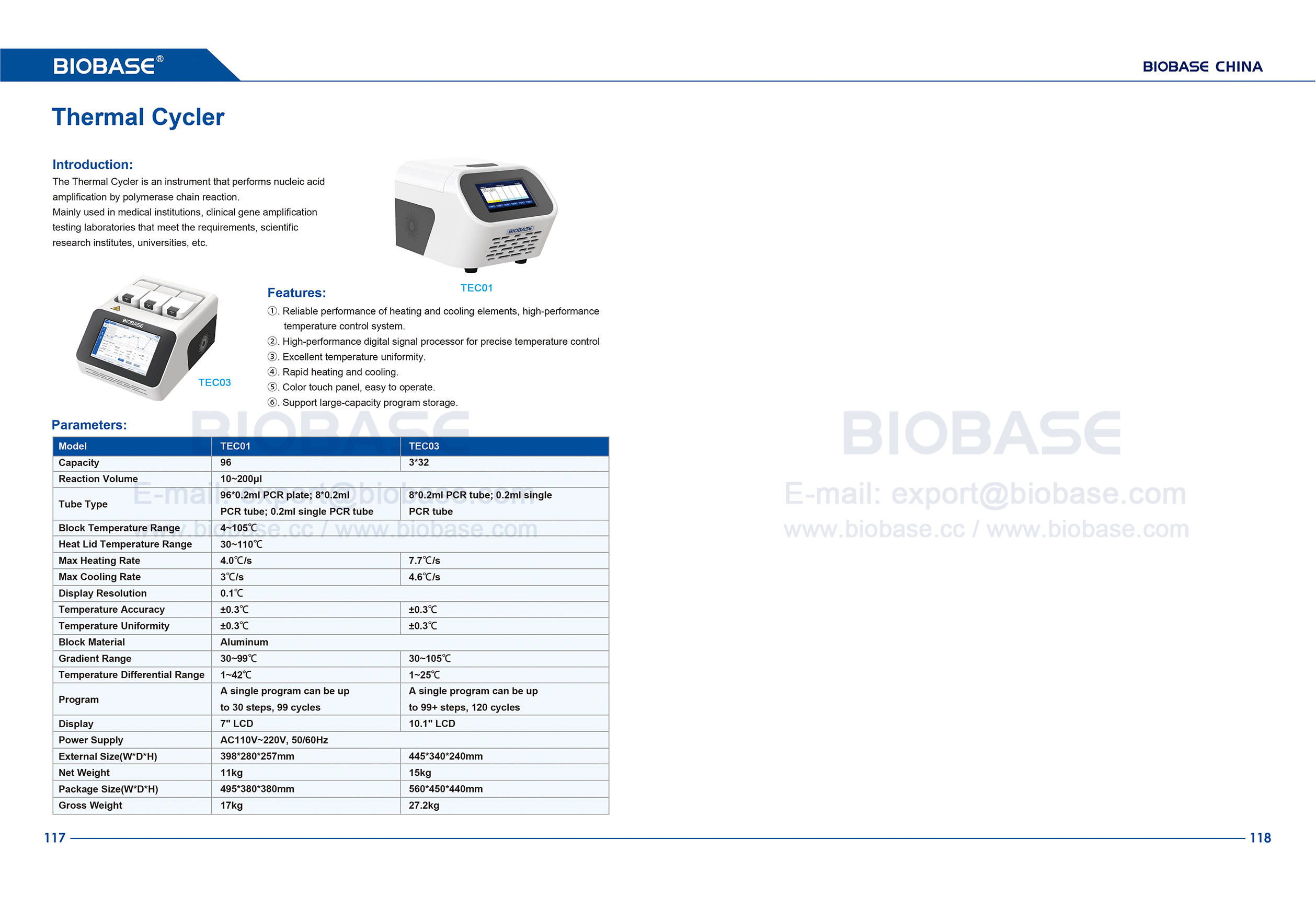119 Thermal Cycler