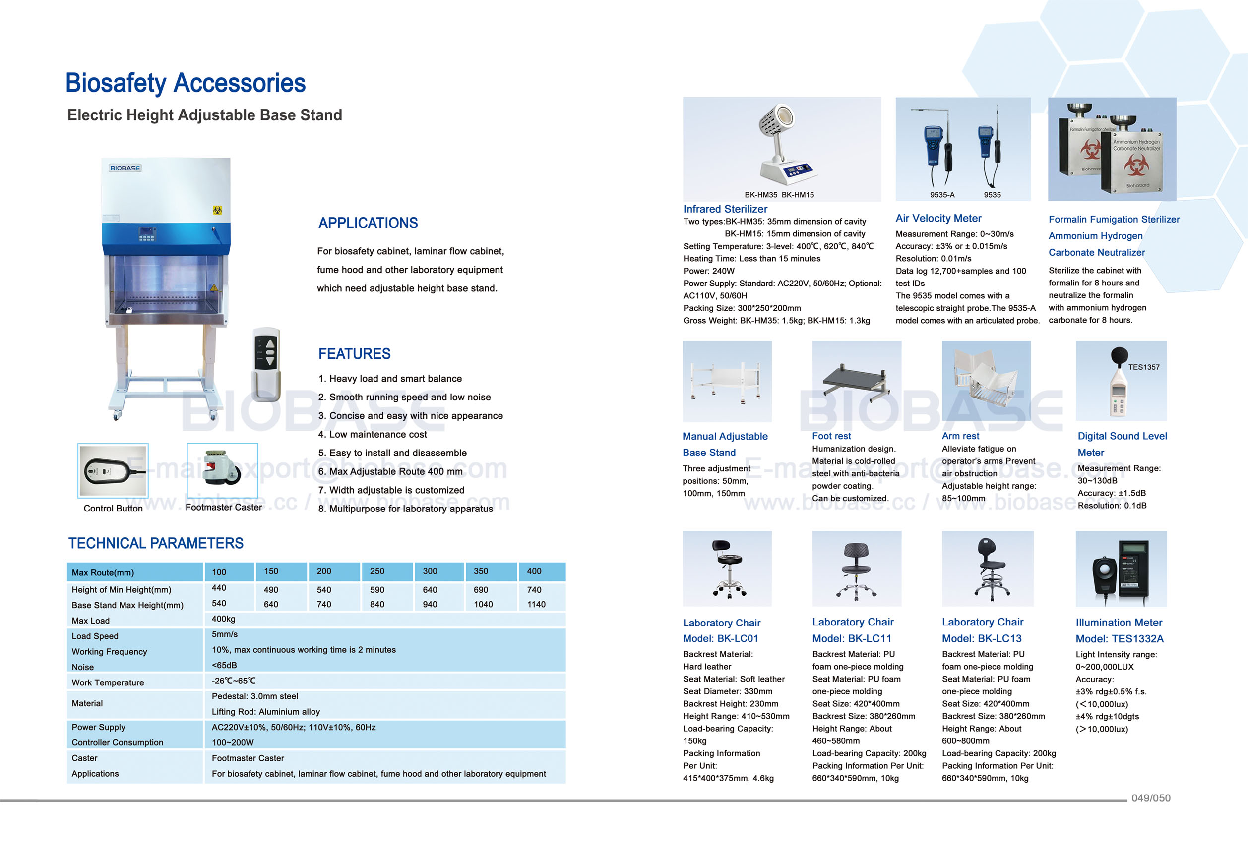 49-50 Biosafety Accessories
