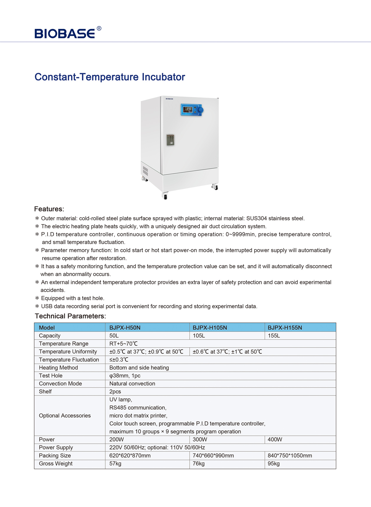 Constant-Temperature Incubator